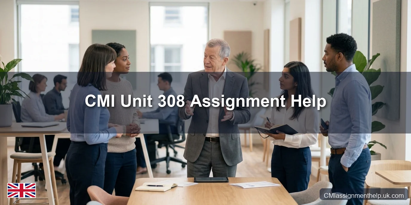 CMI Unit 308 Assignment Help — Managing Volunteers