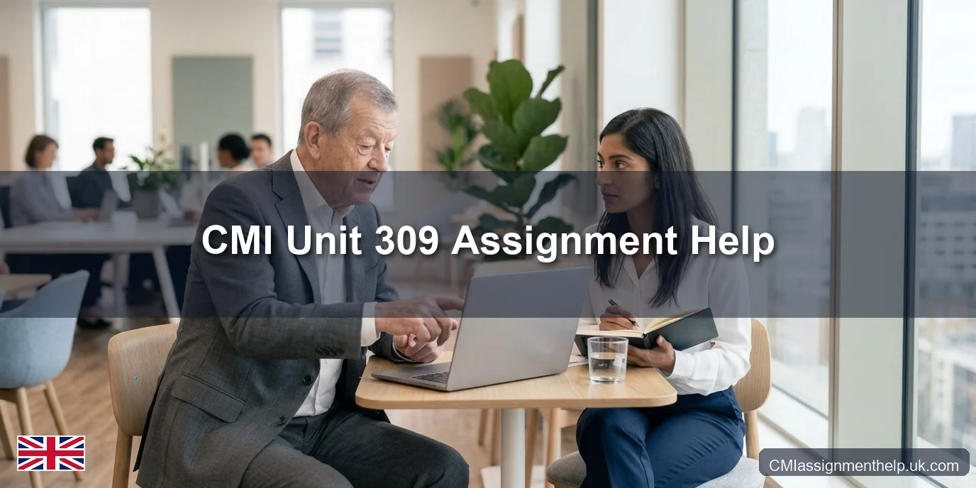 CMI Unit 309 Assignment Help — Introduction to Sales Management
