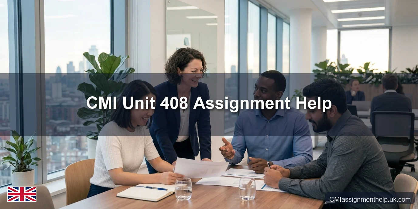 CMI Unit 408 Assignment Help — Equality and Diversity in the Workplace