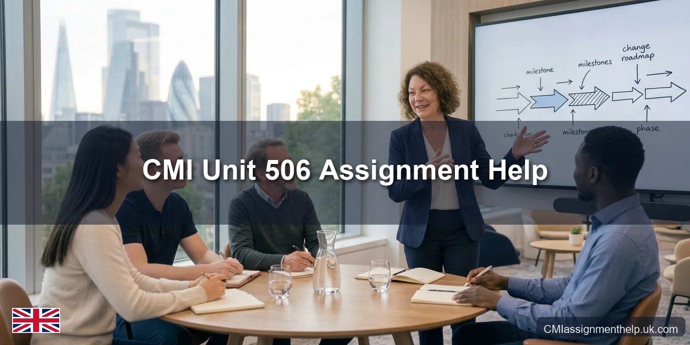 CMI Unit 506 Assignment Help — Managing Change