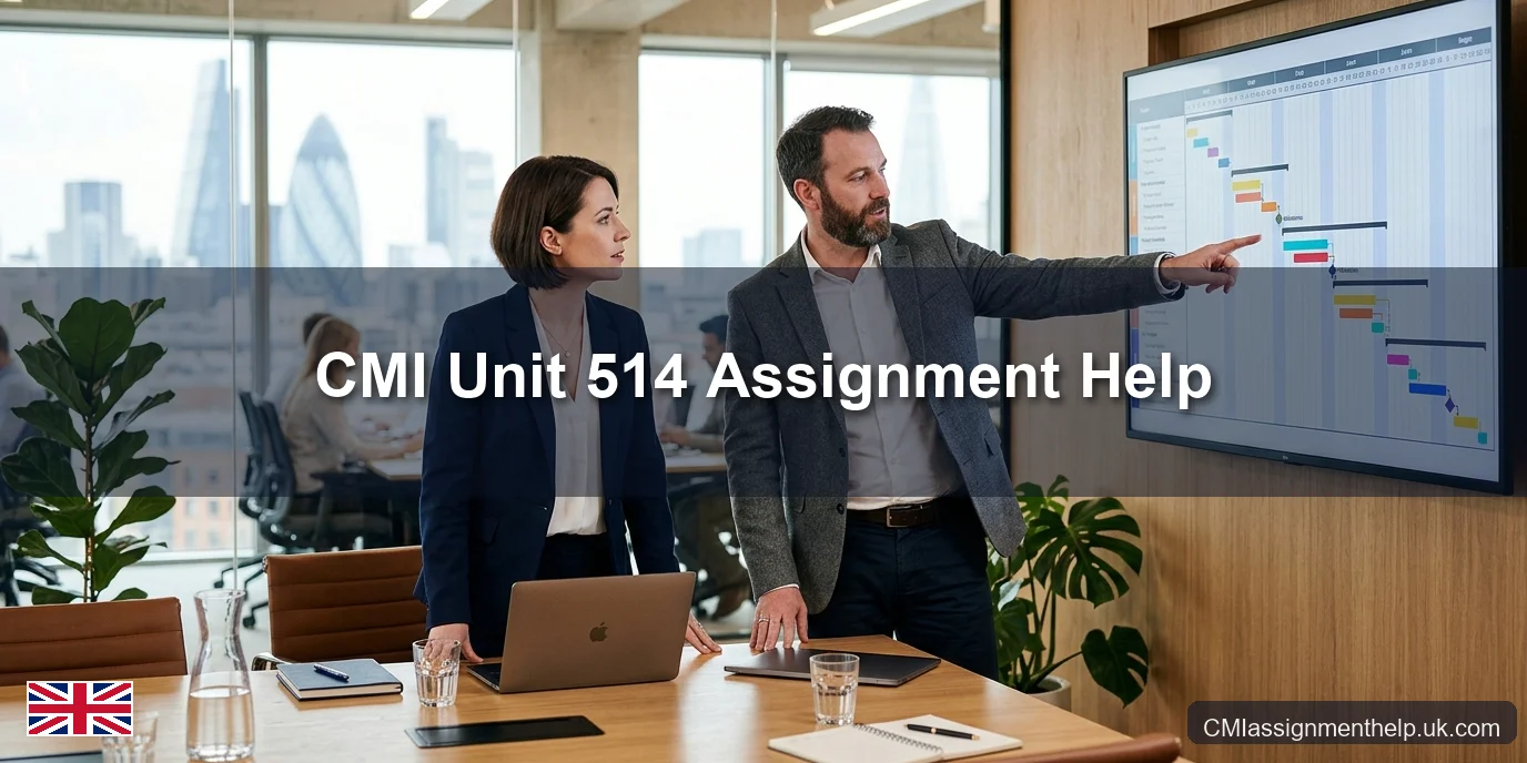 CMI Unit 514 Assignment Help — Managing Projects