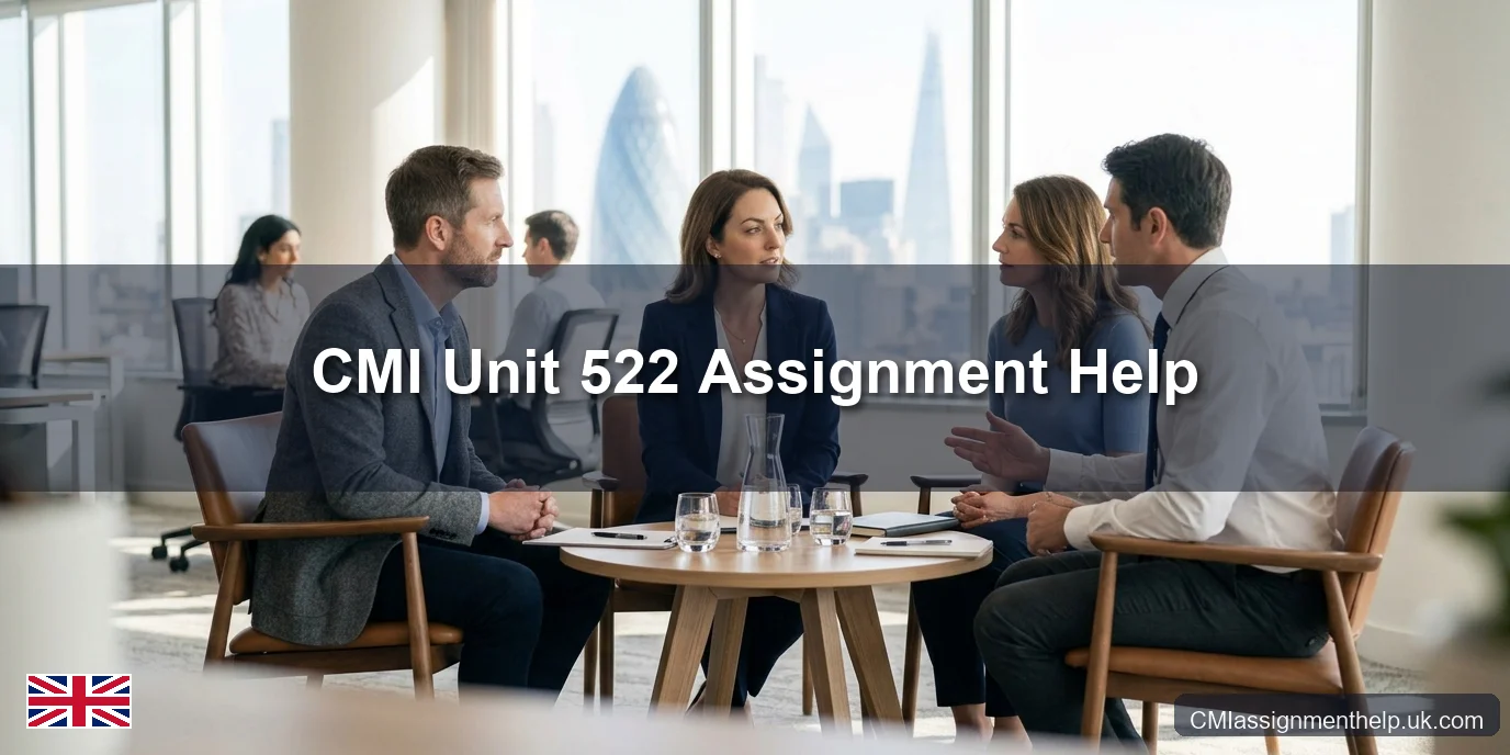CMI Unit 522 Assignment Help — Managing Conflict