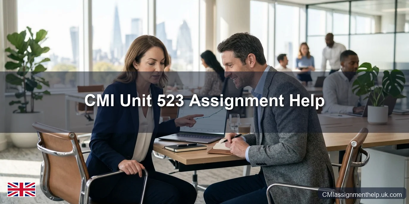 CMI Unit 523 Assignment Help — Managing Quality and Improvement