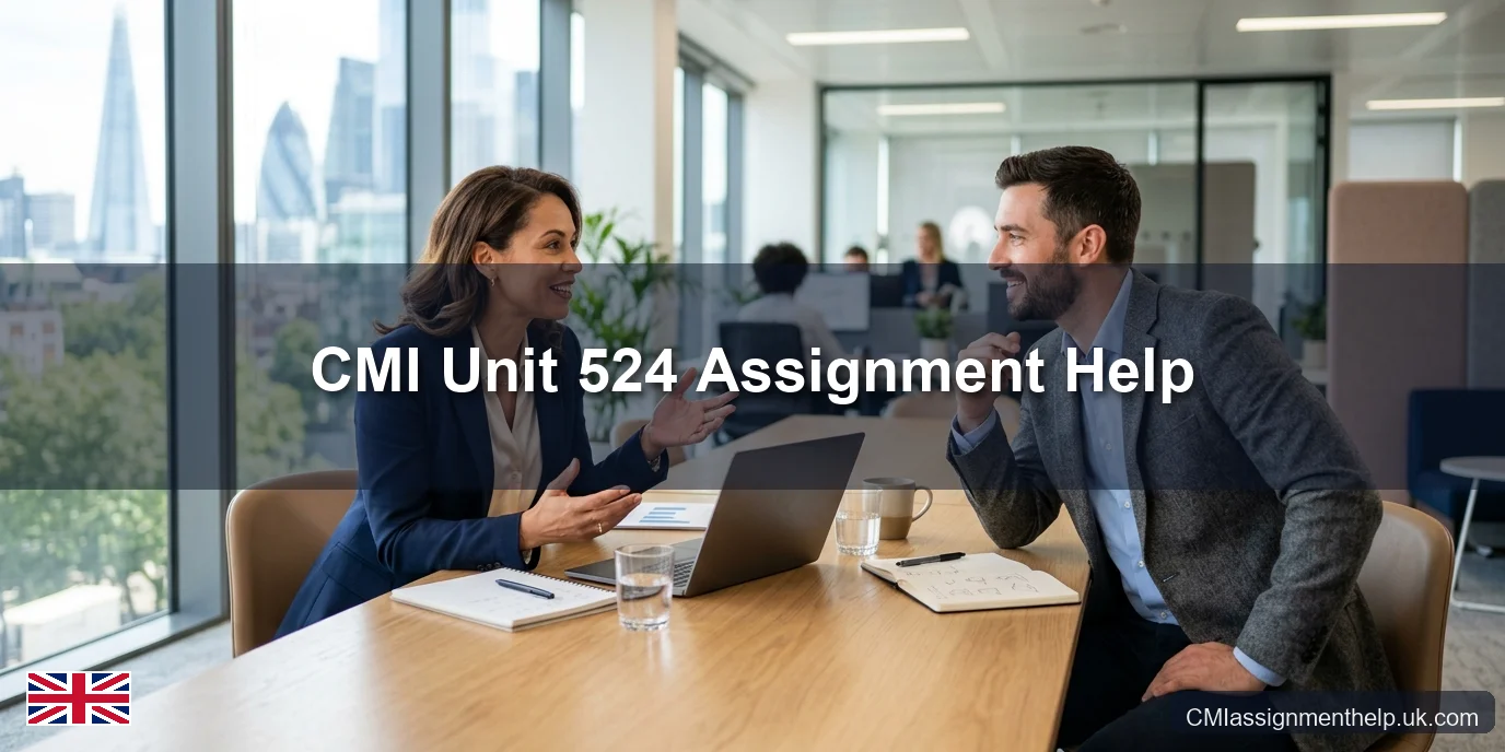 CMI Unit 524 Assignment Help — Partnership Working