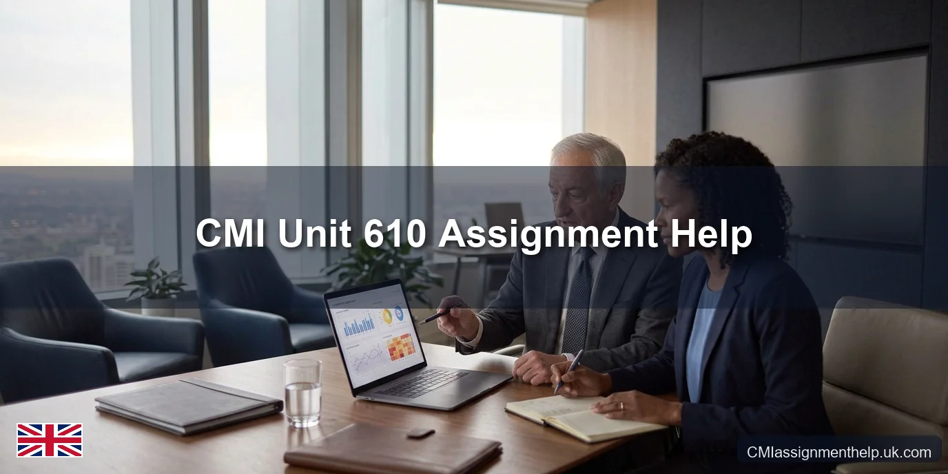 CMI Unit 610 Assignment Help — Managing the Customer Experience