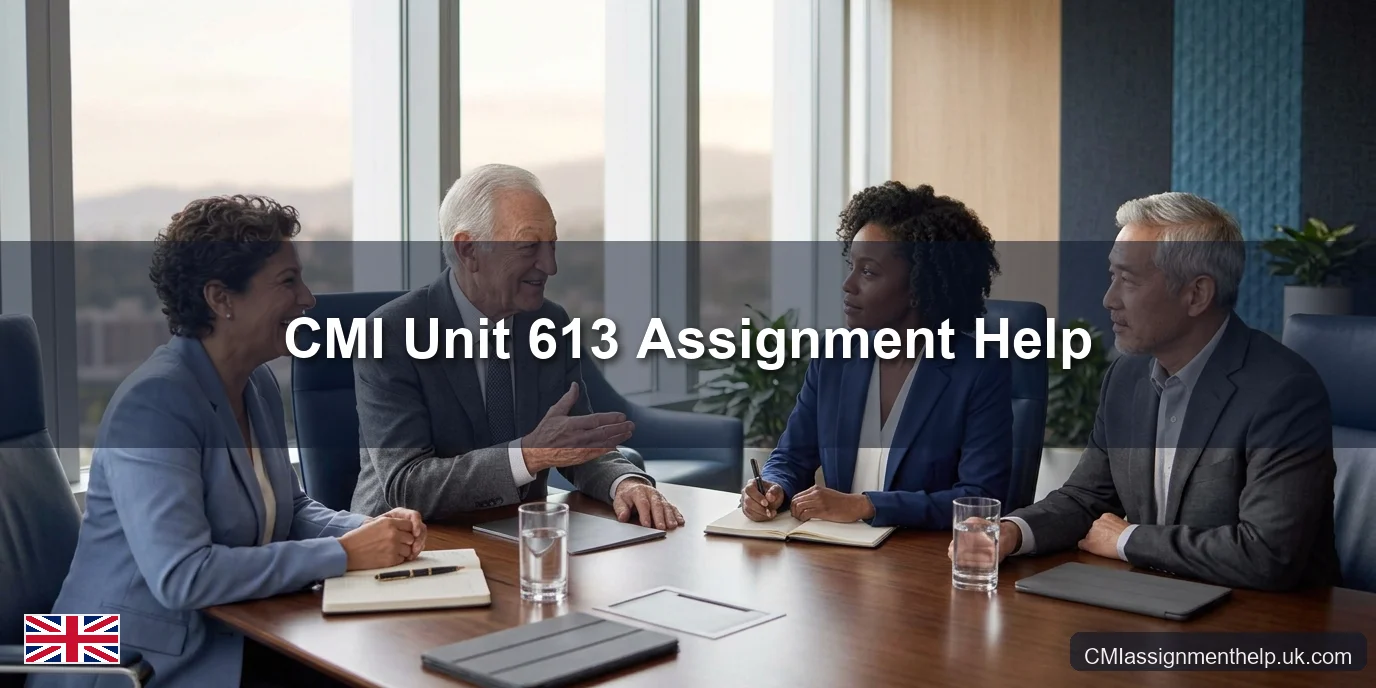 CMI Unit 613 Assignment Help — Managing Equality, Diversity and Inclusion