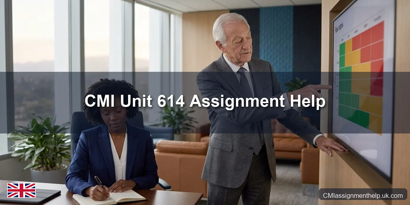 CMI Unit 614 Assignment Help — Operational Risk Management