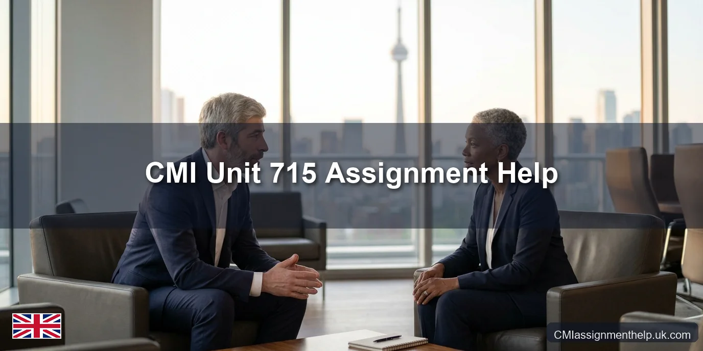 CMI Unit 715 Assignment Help — Strategic Approaches to Health, Wellbeing and Inclusion