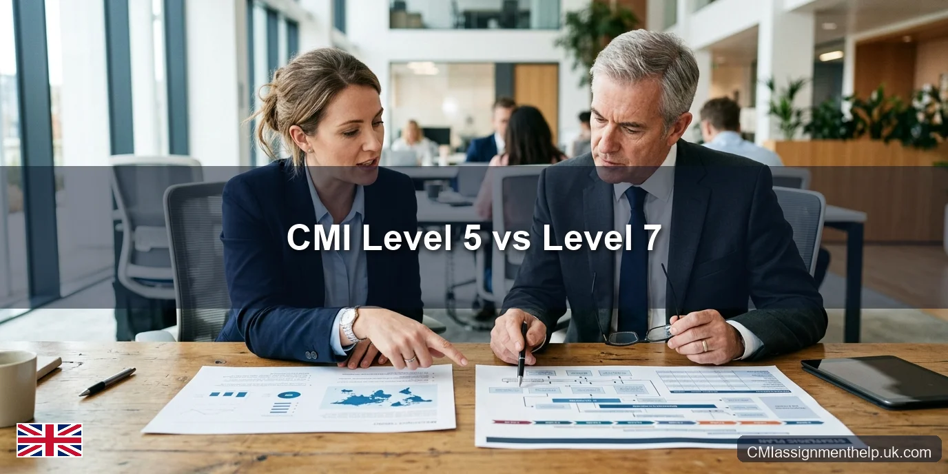 CMI Level 5 vs Level 7 — which qualification is right for you
