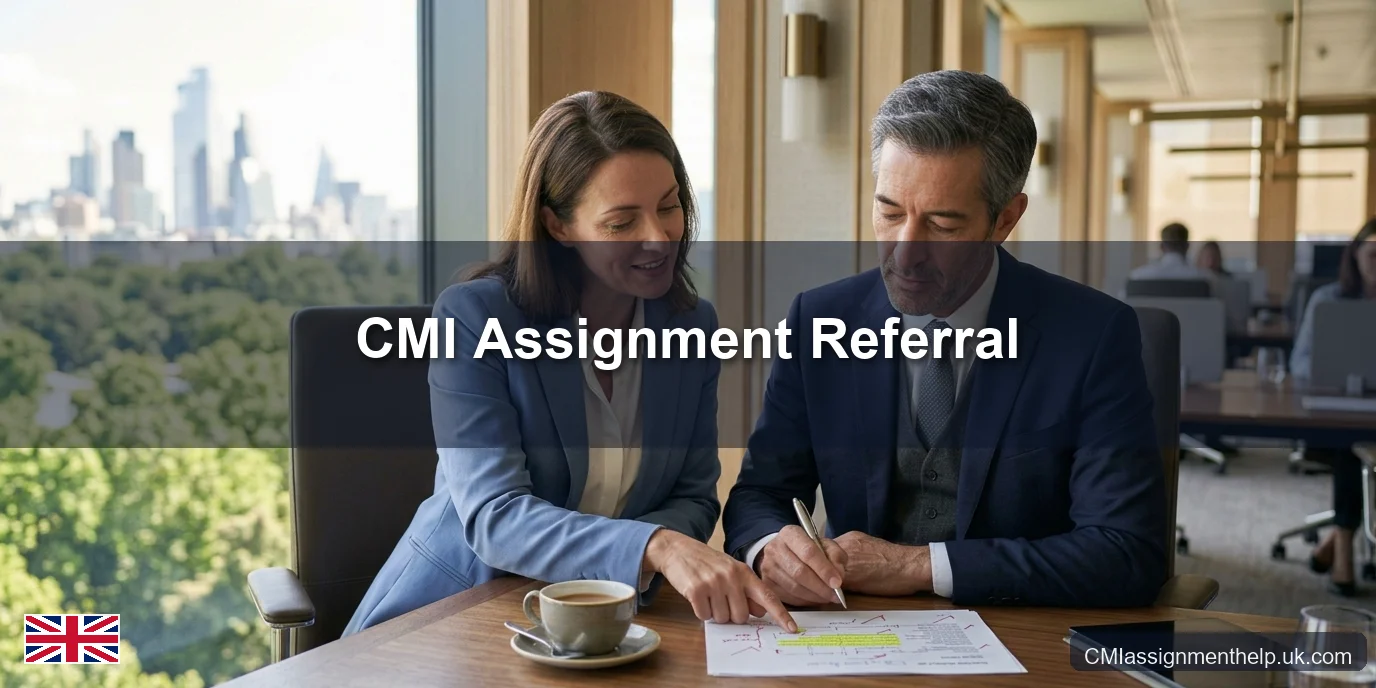 CMI Assignment Referral — what it means and how to resubmit successfully