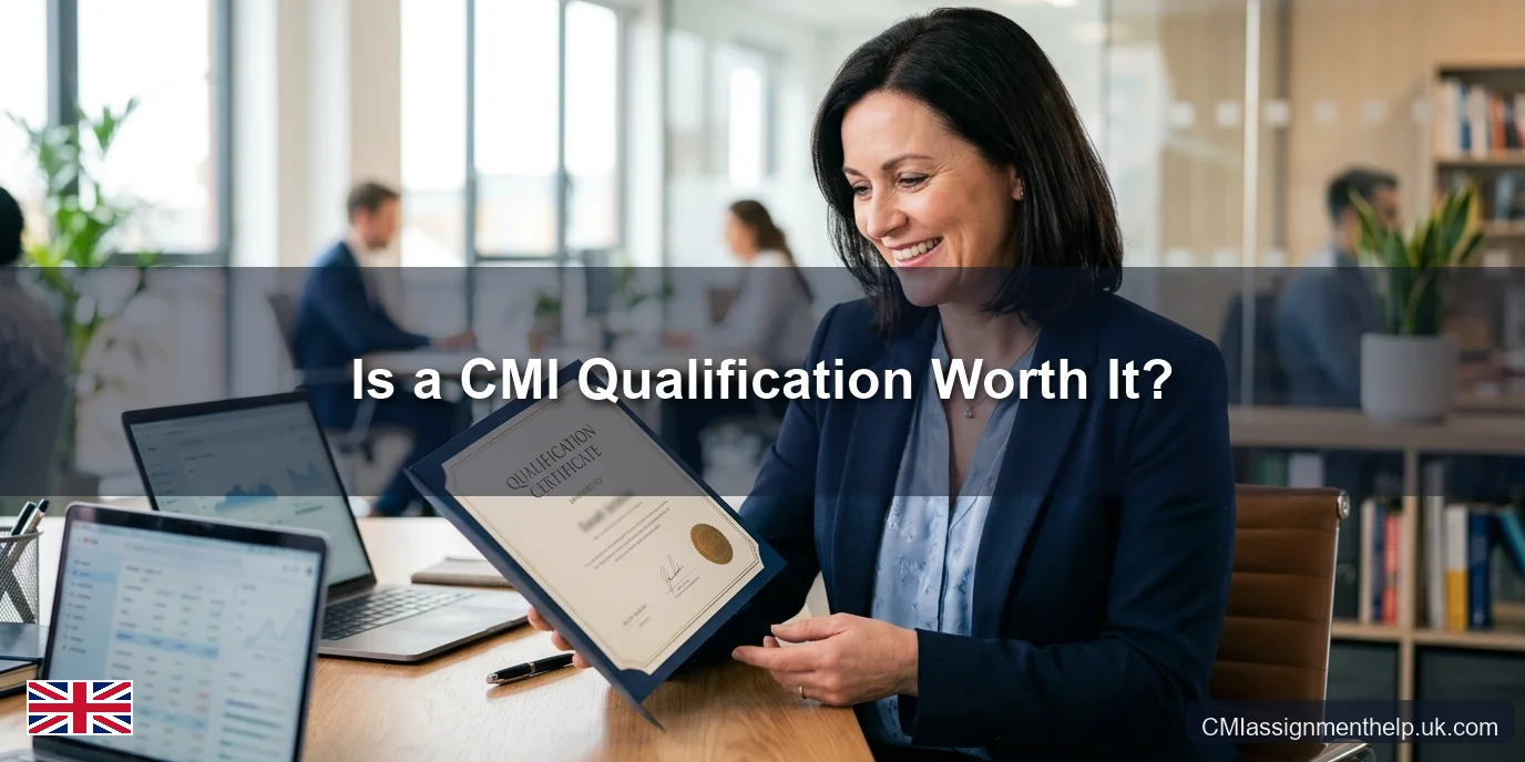 Is a CMI Qualification Worth It — career ROI, employer recognition, and who benefits most
